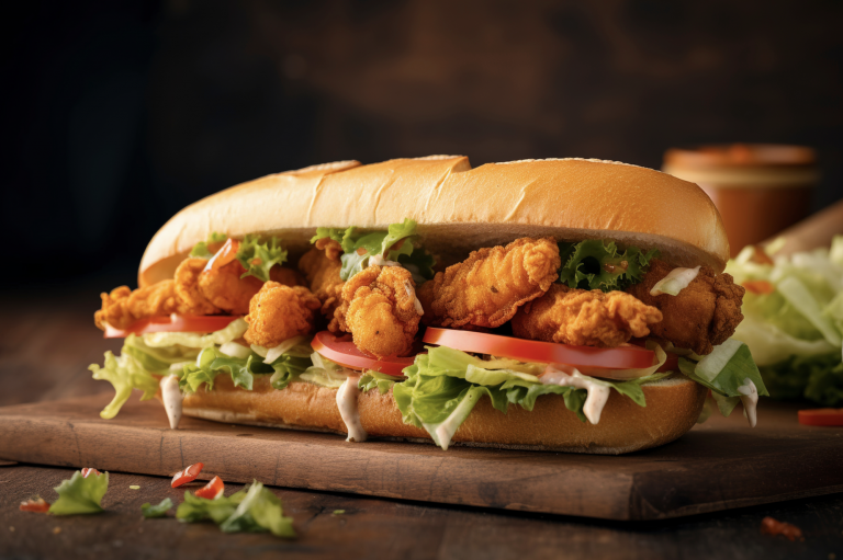 Sandwich crispy chicken & sauce bang bang 🔥