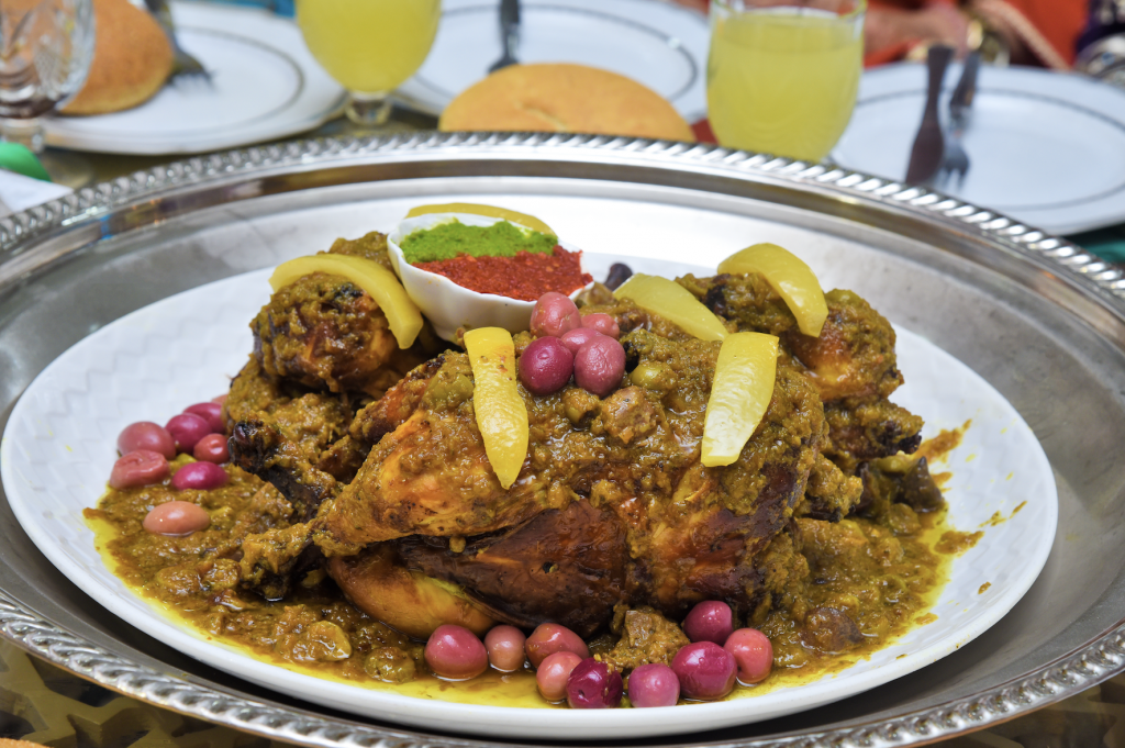 Poulet à la manière Marrakchi