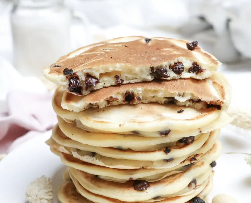 Recette des Pancakes aux Pépites de Chocolat 🍫🥞