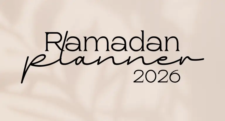 Planifiez Votre Ramadan avec le Planner Gratuit de la Team Halal Food !