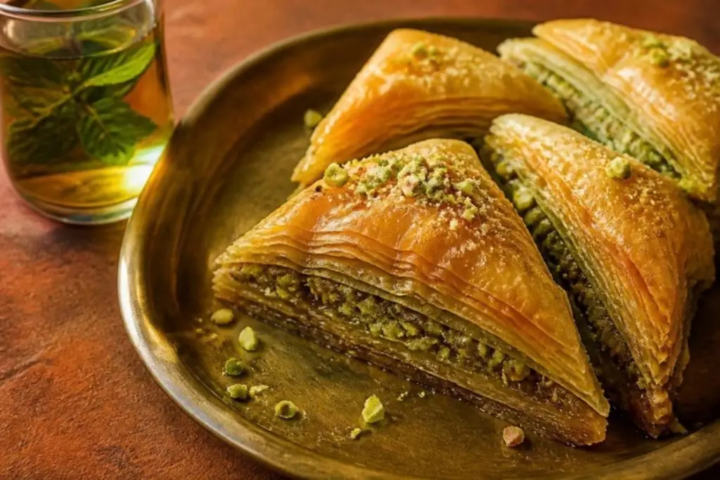 Baklava express aux pistaches – recette Lyon Food Lovers