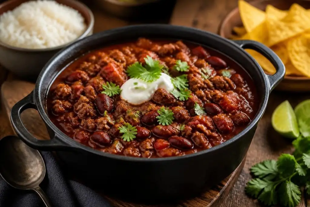 Chili con carne – recette Lyon Food Lovers