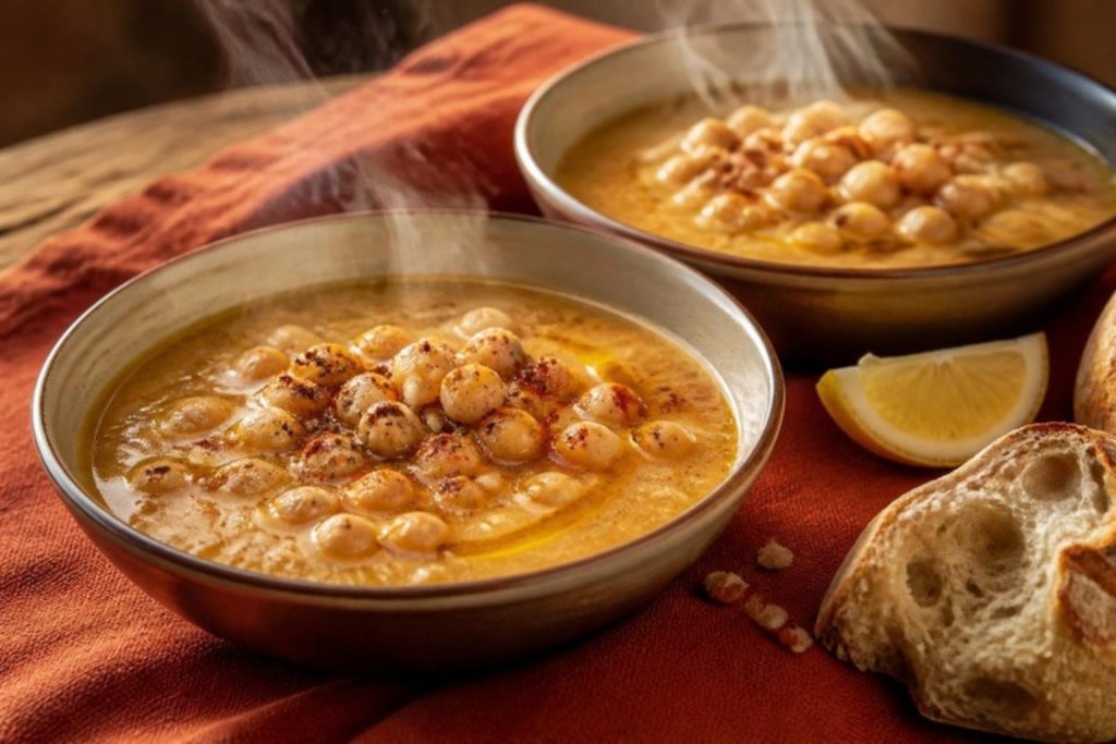Chorba homous – recette Lyon Food Lovers