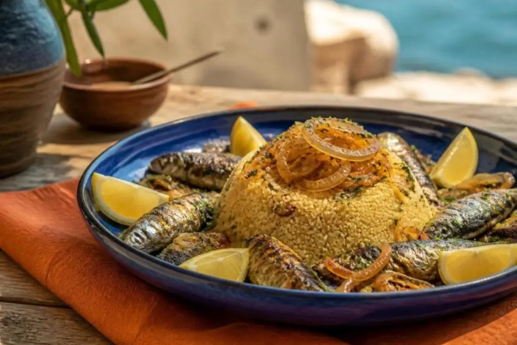 Couscous aux sardines – recette Lyon Food Lovers