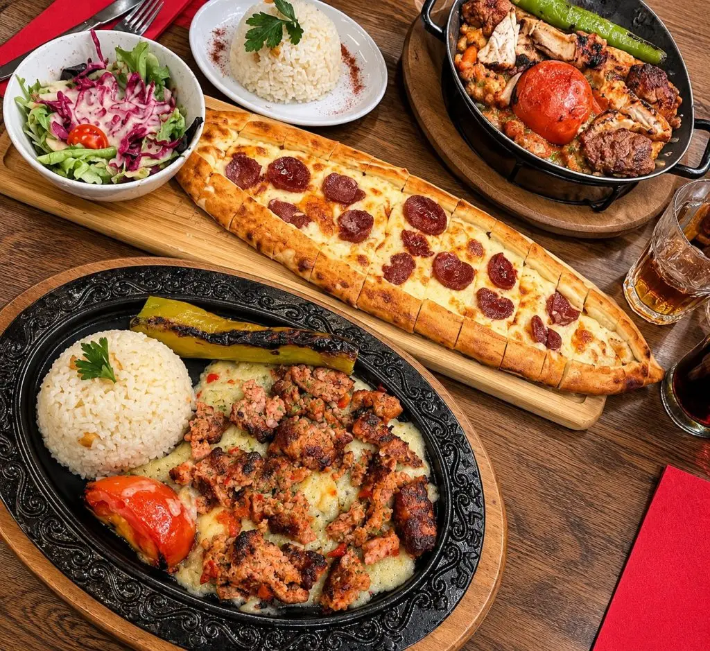 Pide au sucuk, beyti gratiné et kiremit en poêlon chez Divan, restaurant turc 100 % halal à Villeurbanne