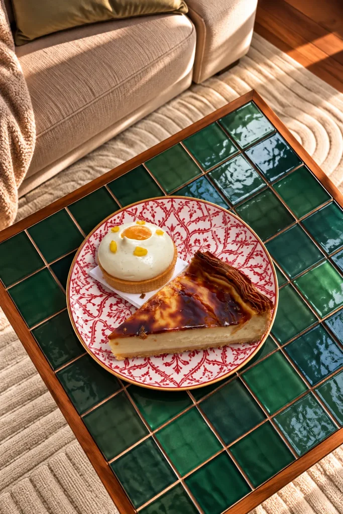 Part de flan et tartelette d’Alma par Marvin Brandao, Lyon 6e