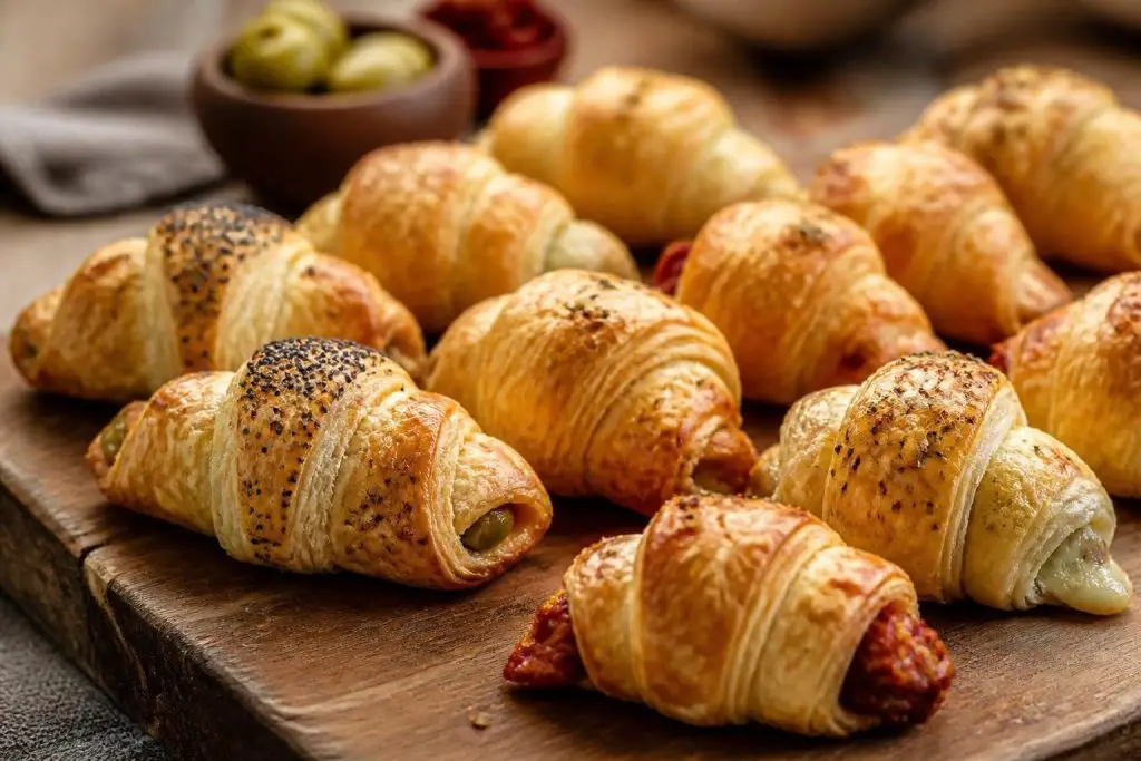 Mini croissants salés – recette Lyon Food Lovers