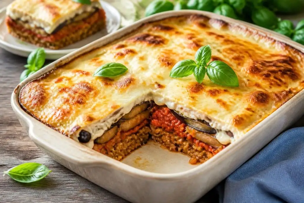 Moussaka végétarienne – recette Lyon Food Lovers