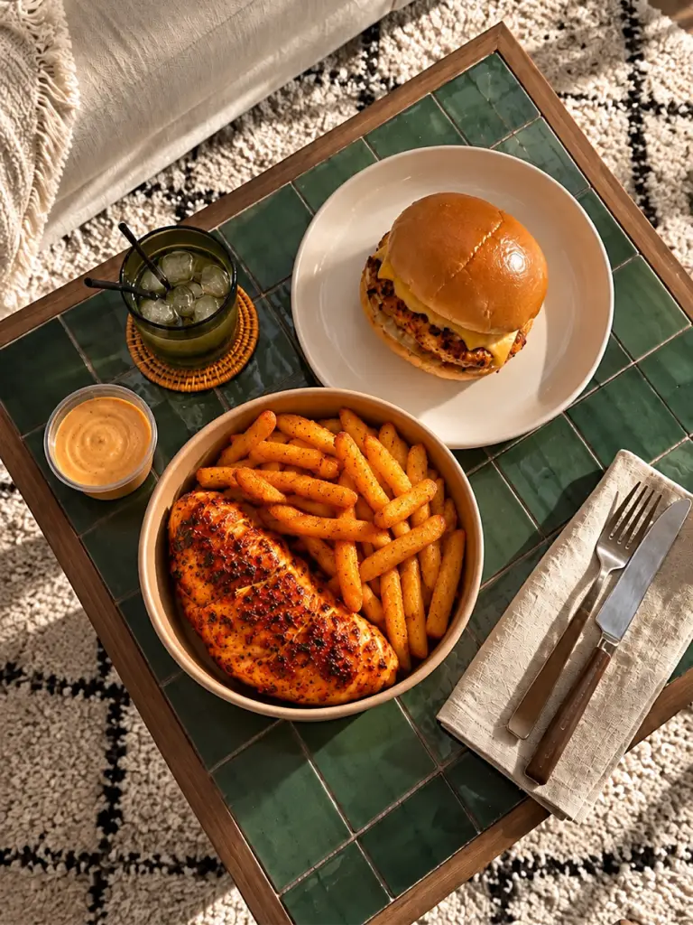 Pery’s Fire Flavor : poulet peri peri, burger et frites au poulet à Villeurbanne