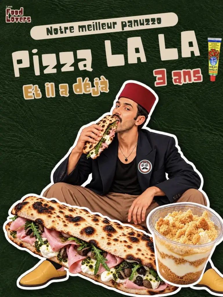 Pizza La La à Bron, le meilleur panuozzo selon Lyon Food Lovers